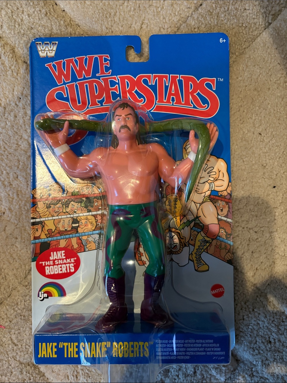Jake the snake Robert’s WWE LJN figure